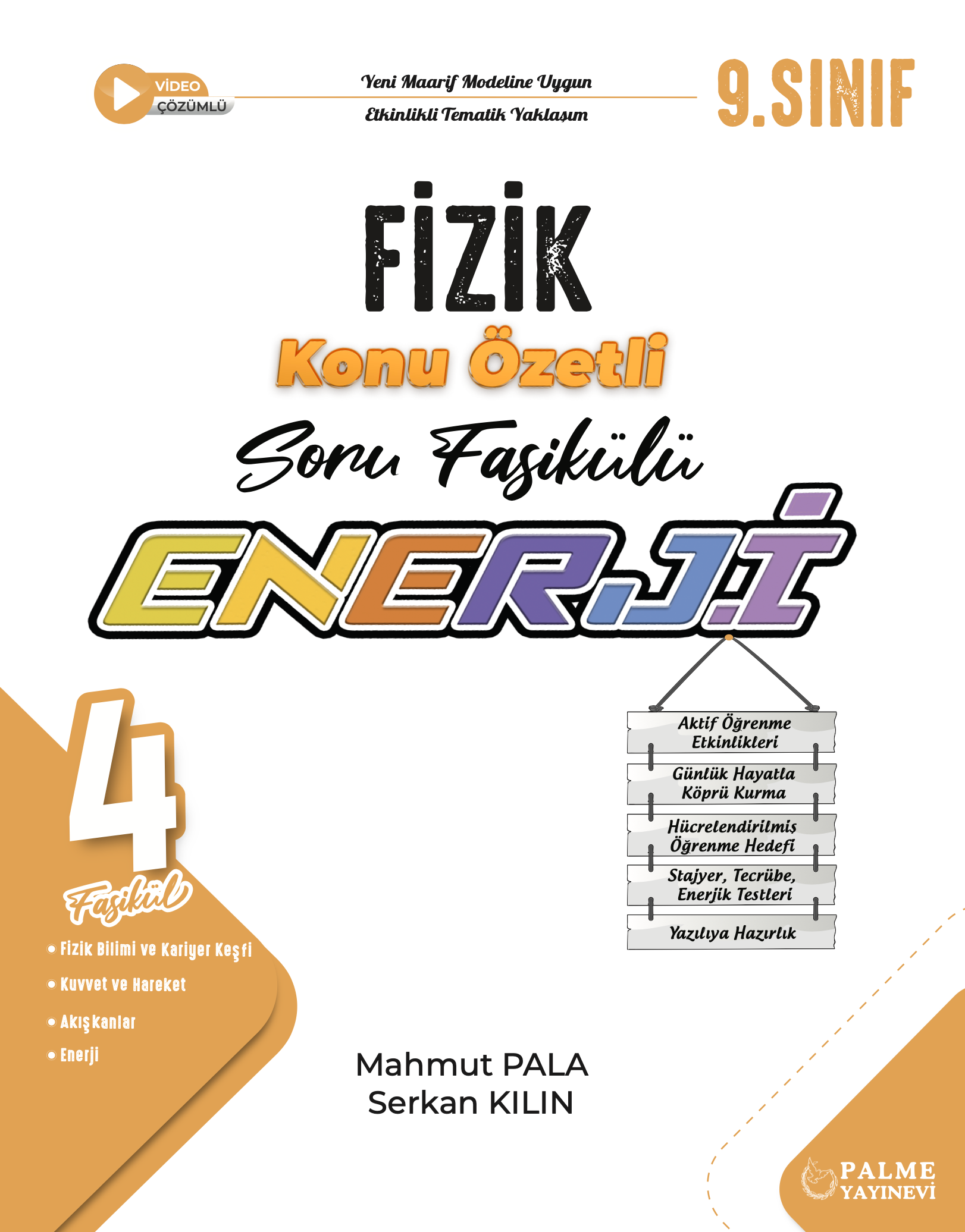 9. SINIF ENERJİ FİZİK KONU ÖZETLİ SORU FASİKÜLÜ